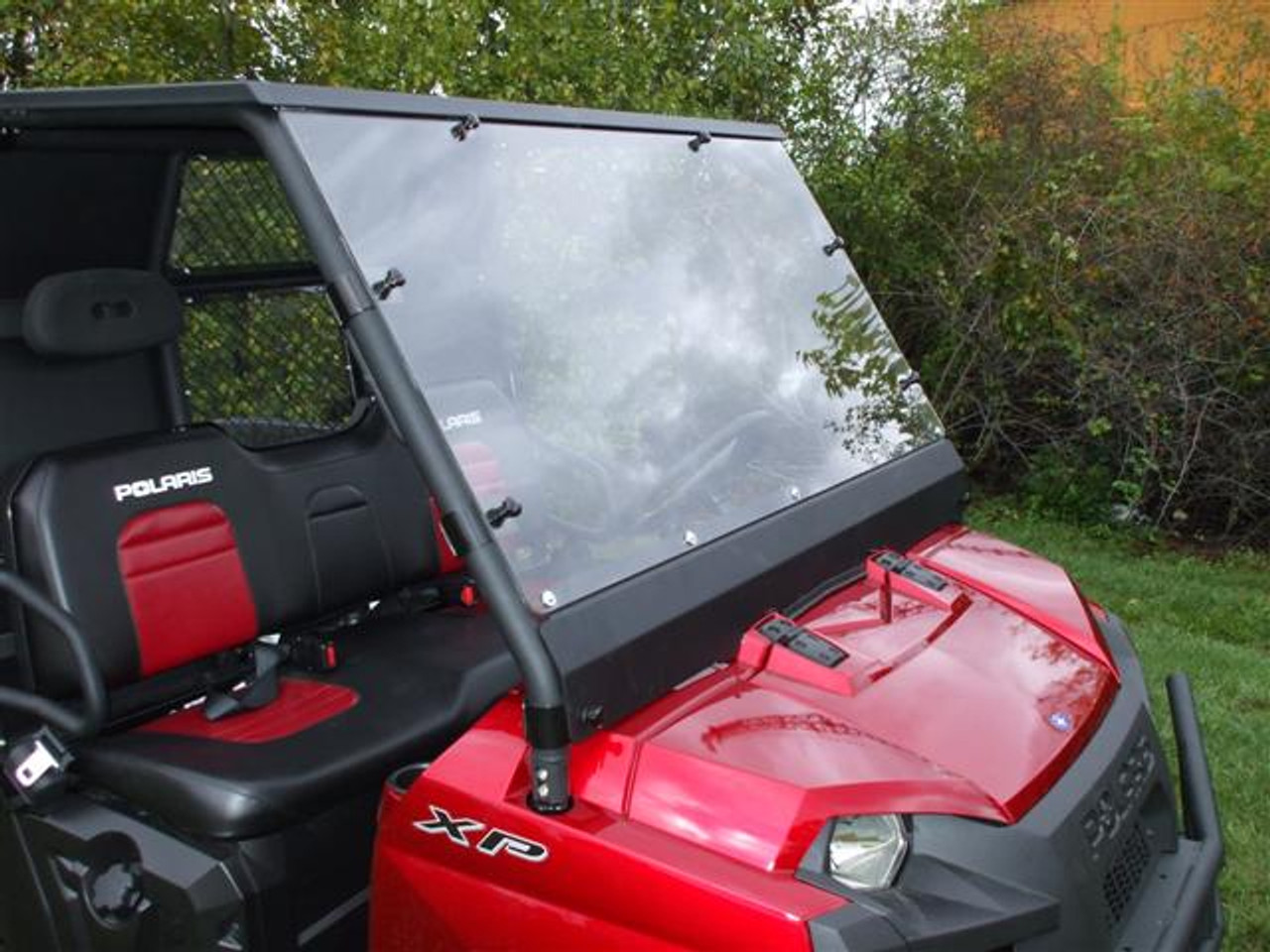 Extreme Metal Products Polaris Ranger Full Size Lexan Windshield