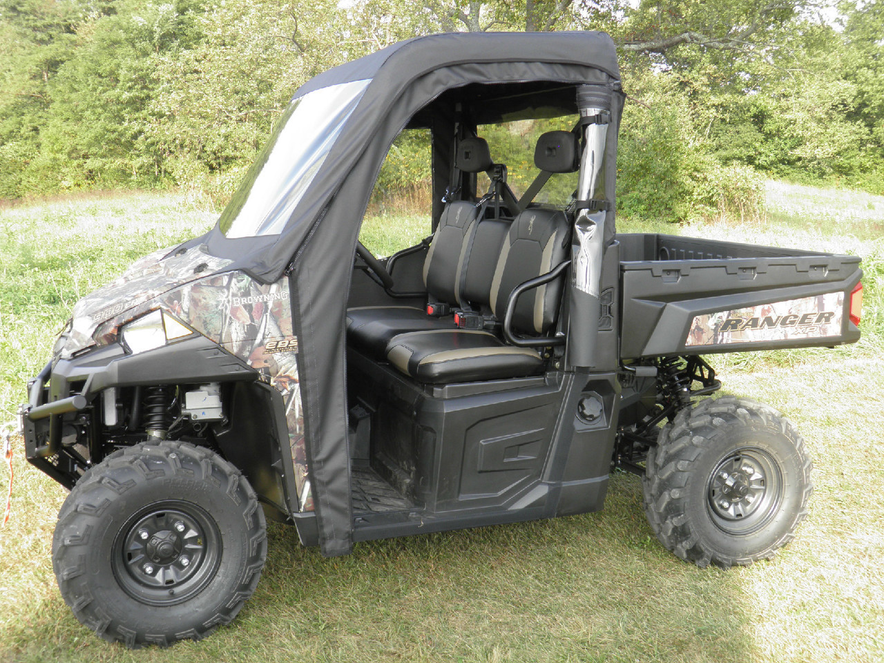 Polaris Ranger XP900 Full Cab Enclosure w/ Vinyl Windshield