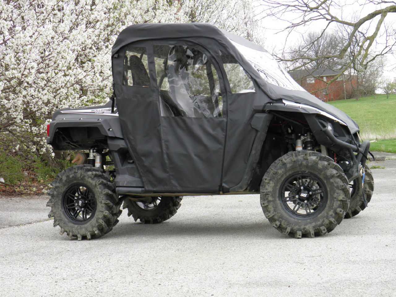 Yamaha Wolverine Full Cab Enclosure w/ Vinyl Windshield