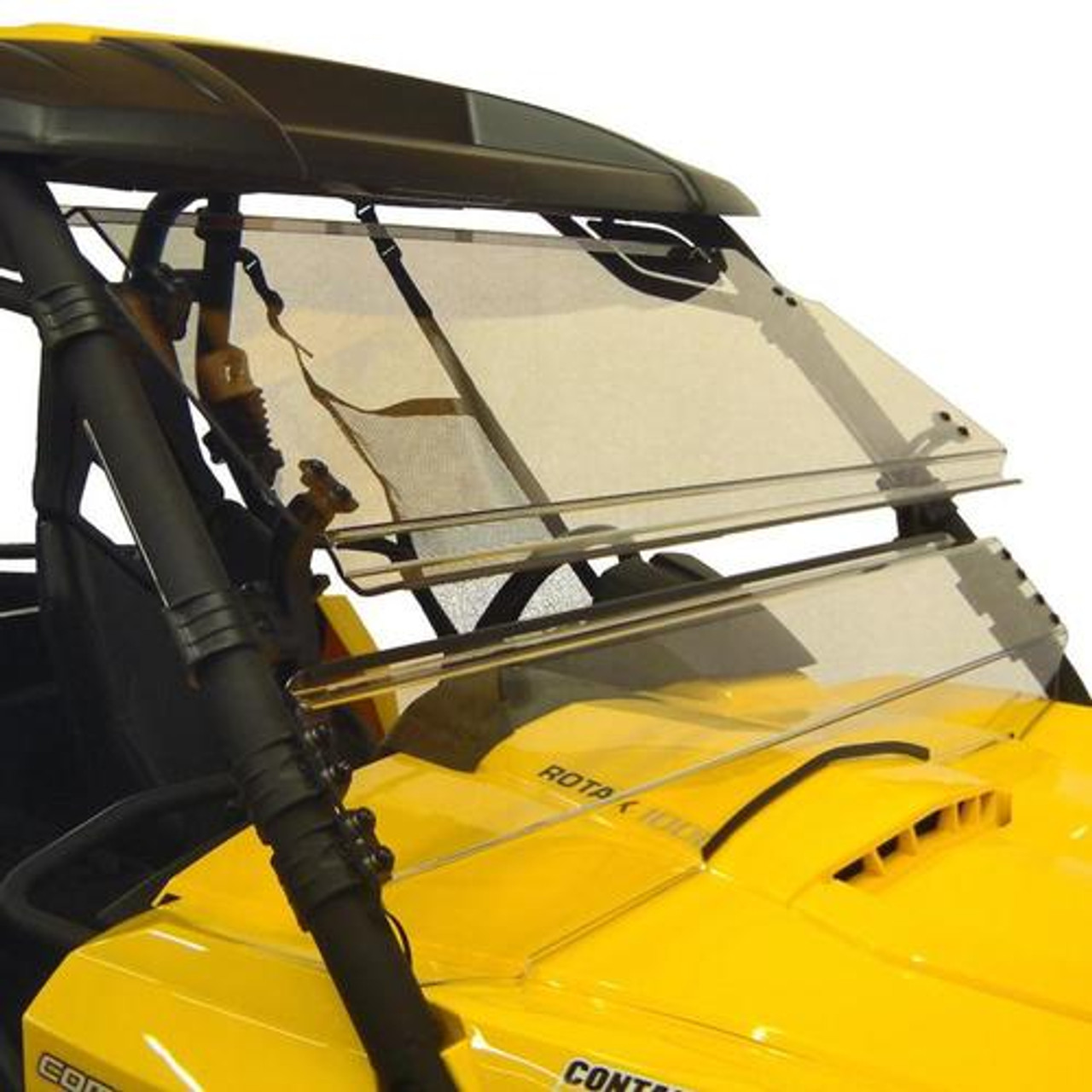 CanAm Commander Full Tilting Scratch Resistant Windshield