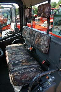 Greene Mountain Kubota RTV1100 Seat Covers w/ Head Rest Covers Set