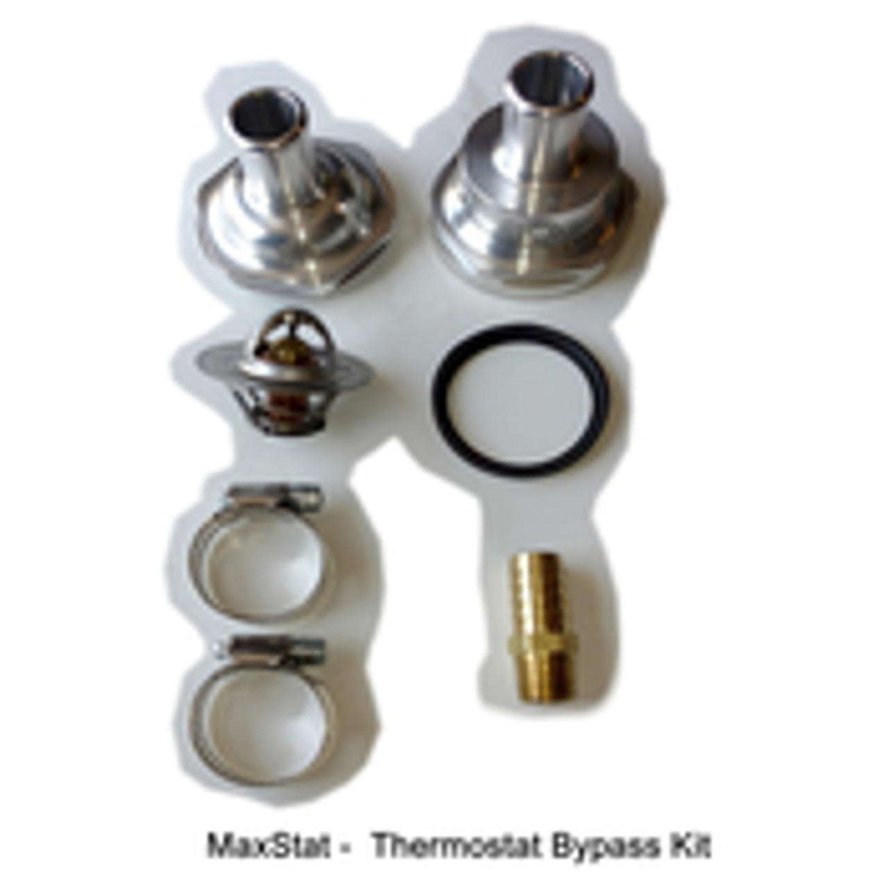 When ordered as a standalone kit, the MaxStat includes additional hardware to complete the installation.     The MaxStat can be installed with virtually all heater kits on the market and can be done at any time.  The best part is you don't have remove the OEM thermostat which can take hours depending on the engine.