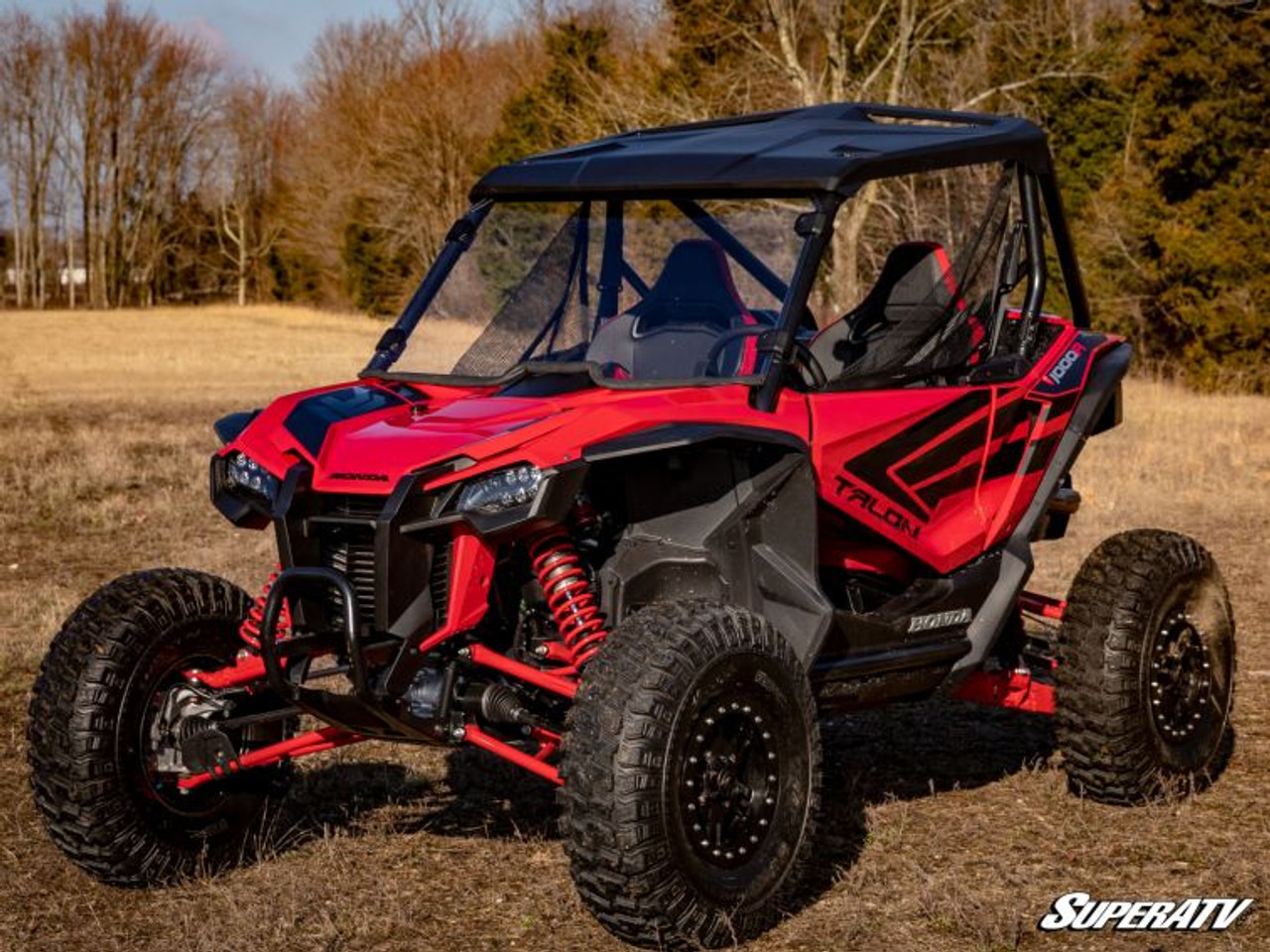 Super ATV Honda Talon 1000 Scratch Resistant Full Windshield