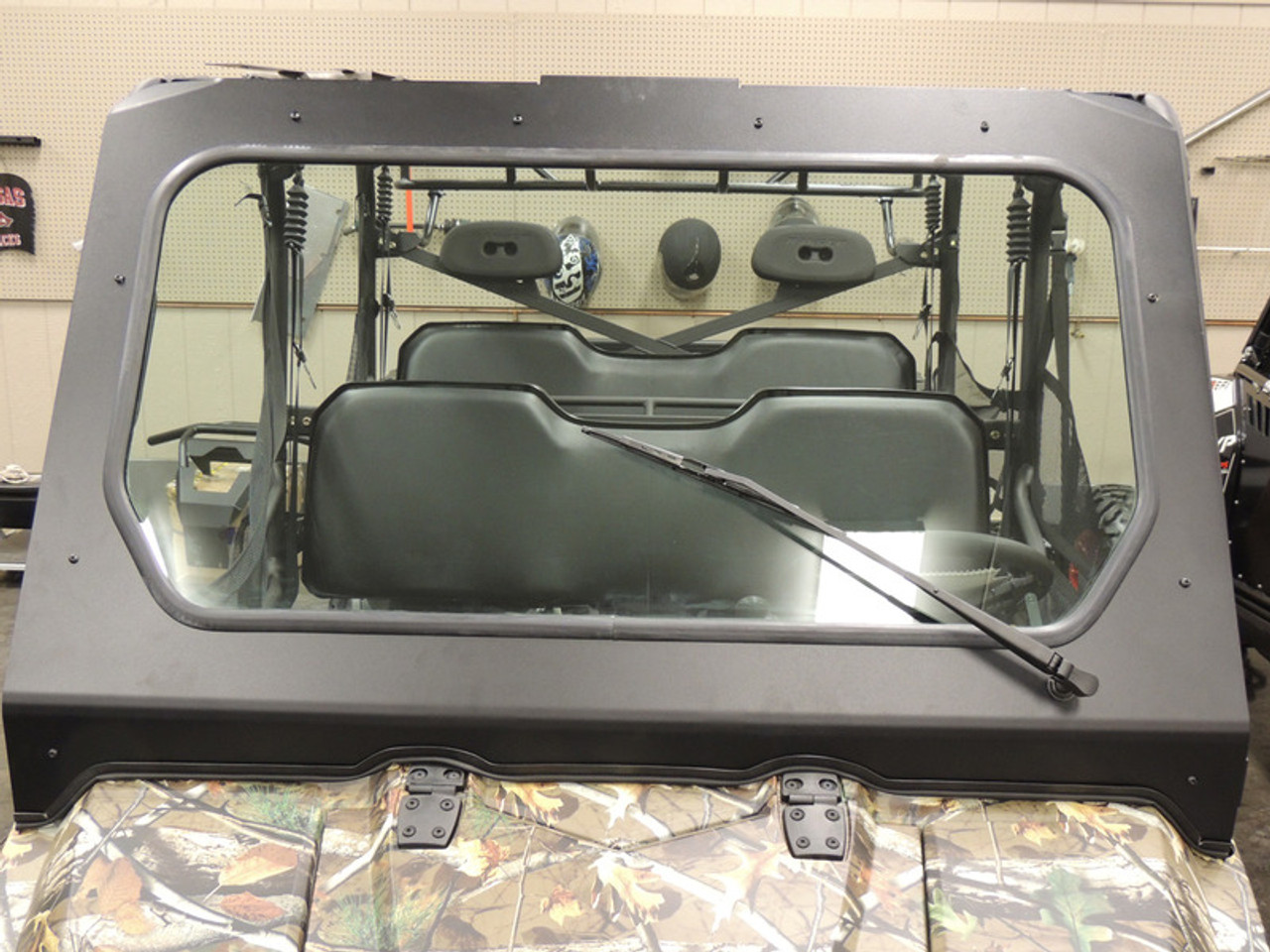 Bad Dawg Polaris Ranger D.O.T Glass Windshield w/ Single Manual Wiper