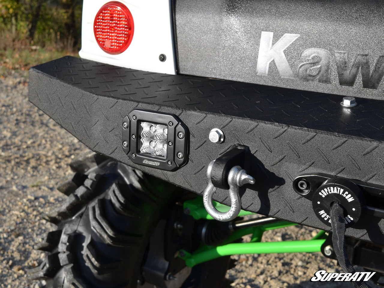 SuperATV Kawasaki Teryx 4 Rear Winch Ready Bumper