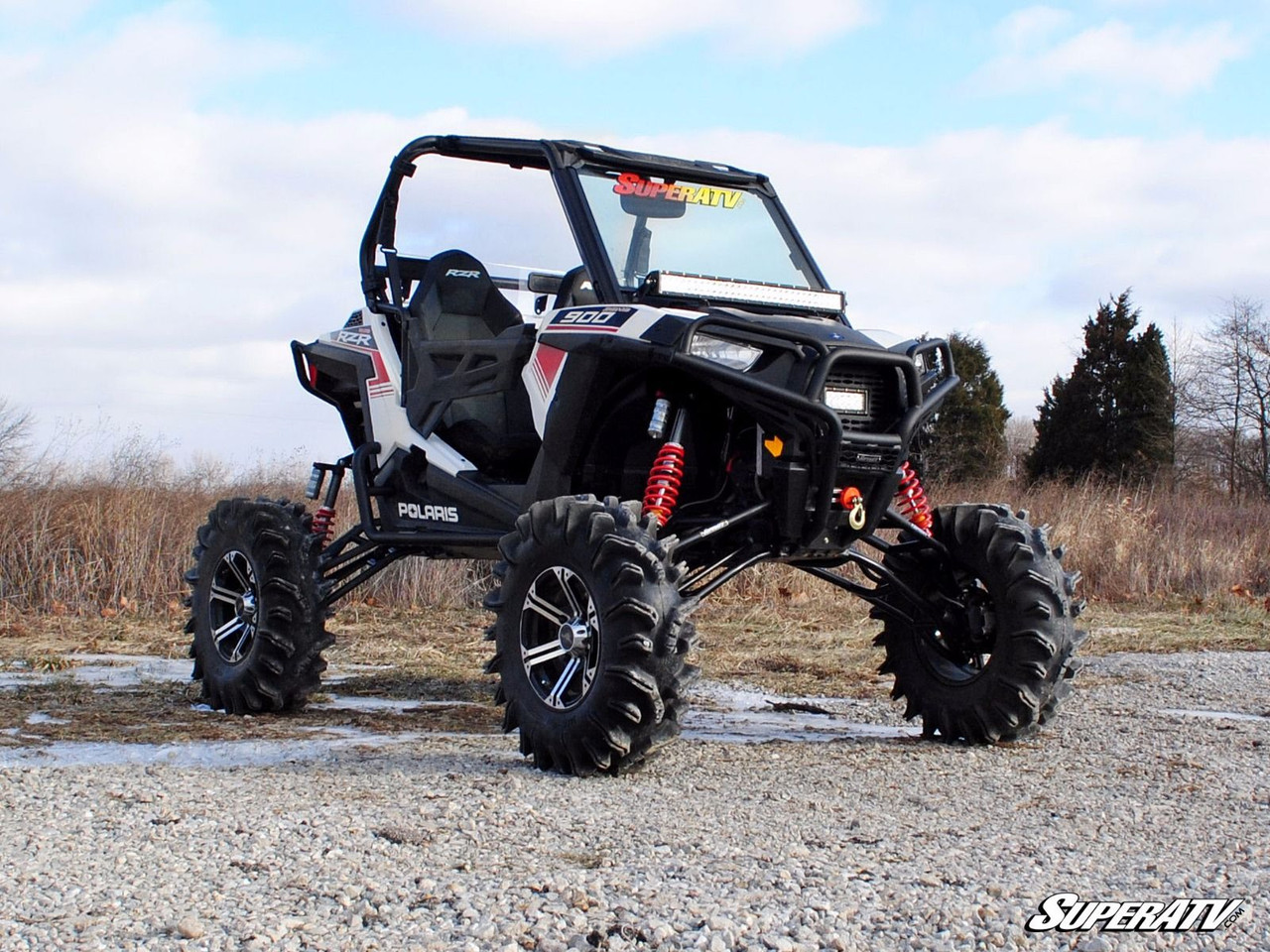 2 Front Rear Full Lift Kit Rise Mount Brackets for ATV Polaris RZR 800 EFI Models 2 Front Rear Full Lift Kit Rise Mount Brackets for ATV Polaris RZR 800 EFI Models