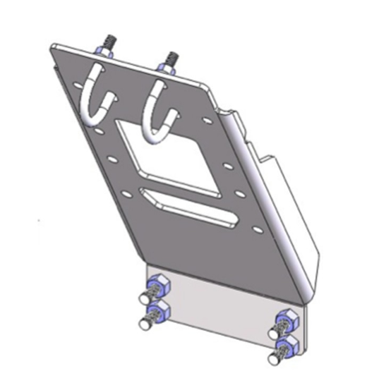 Kawasaki Mule 4000/4010/Trans Winch Mounts Kolpin