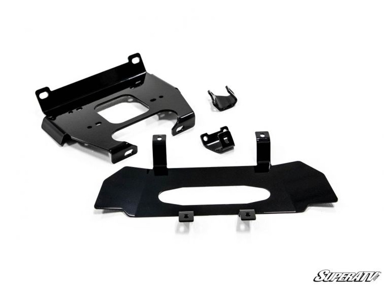 Polaris RZR XP Turbo '16+ Winch Mounting Plate SuperATV