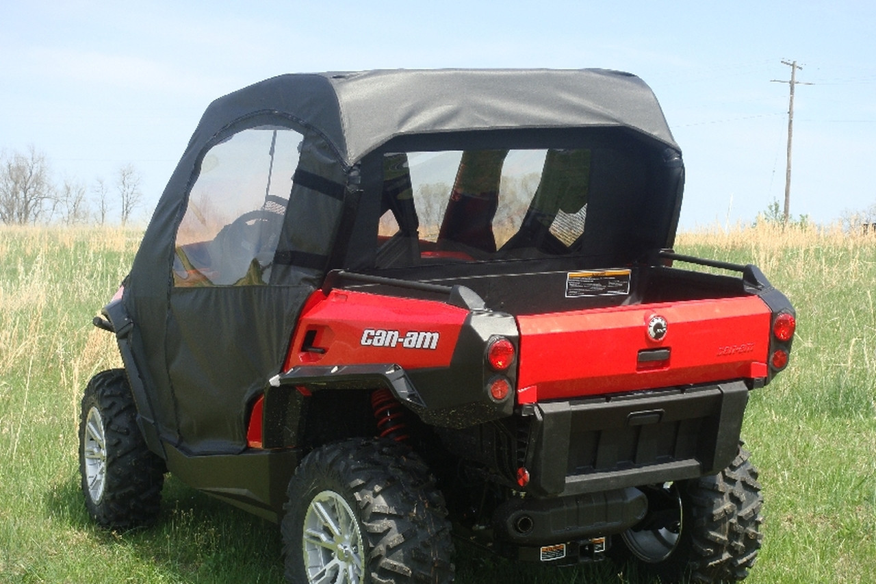 CanAm Commander Soft Doors/Rear Window Combo