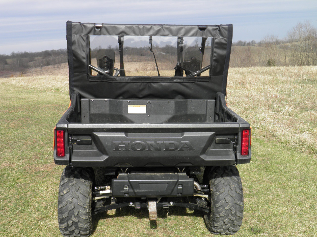 Honda Pioneer 700-4 Soft Back Panel