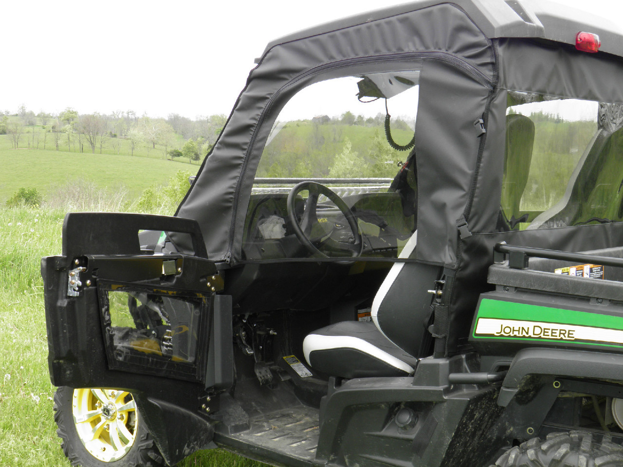 shown on Gator with factory half doors