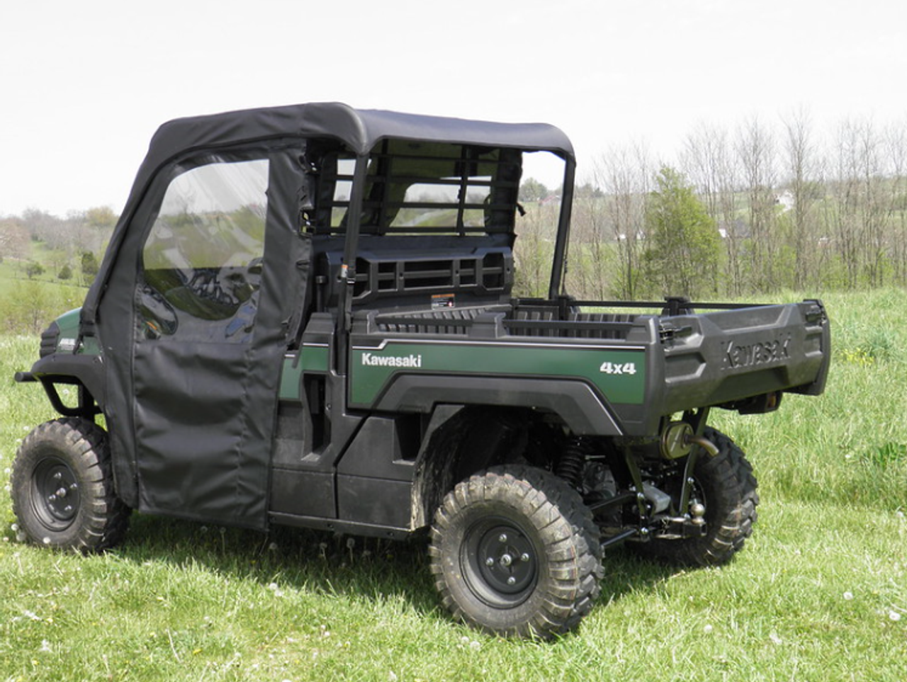 Kawasaki Mule ProFX/DX Soft Doors/Rear Window Combo