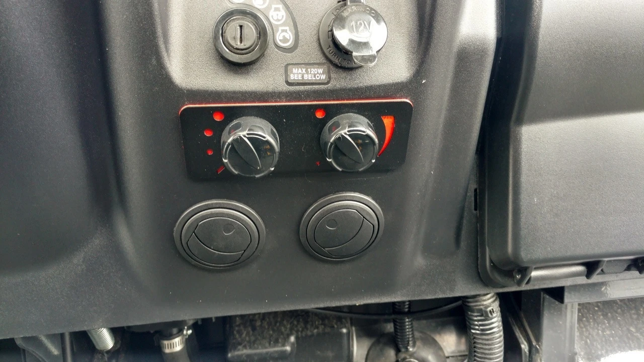 ice crusher heater kubota rtv x900 temperature speed knobs