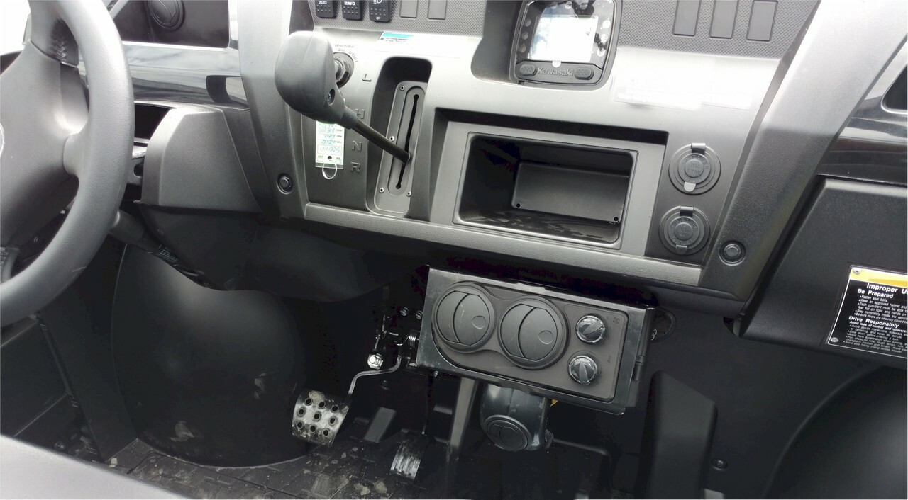 kawasaki mule pro fxt fx fxd ice crusher heater center vents control knobs