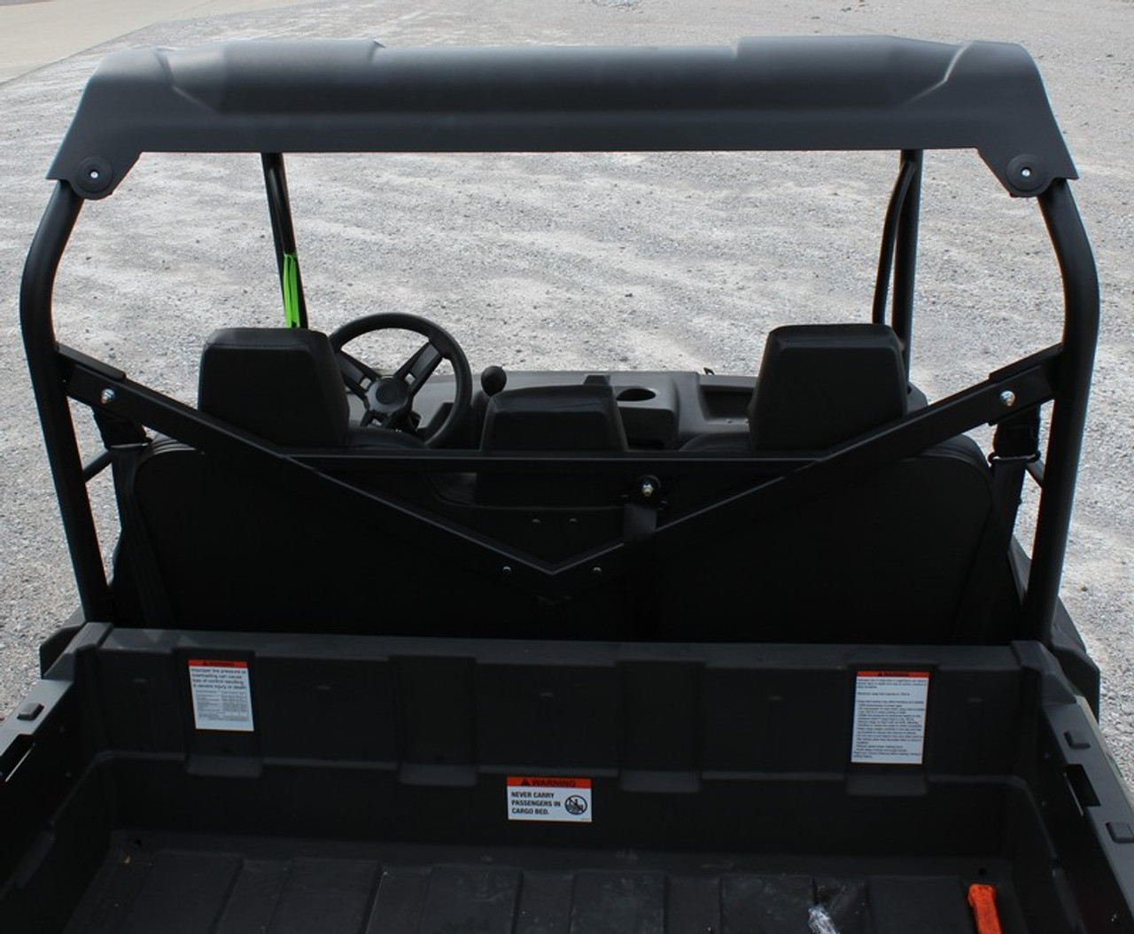 Intimidator Quick-Connect Plastic Top Rear view