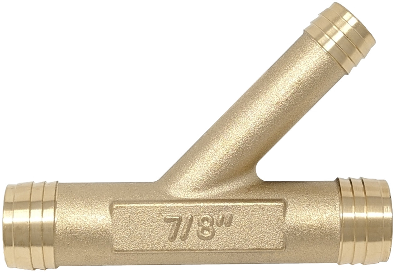 Ice Crusher 23mm (7/8'') Y Fitting & Hose clamps