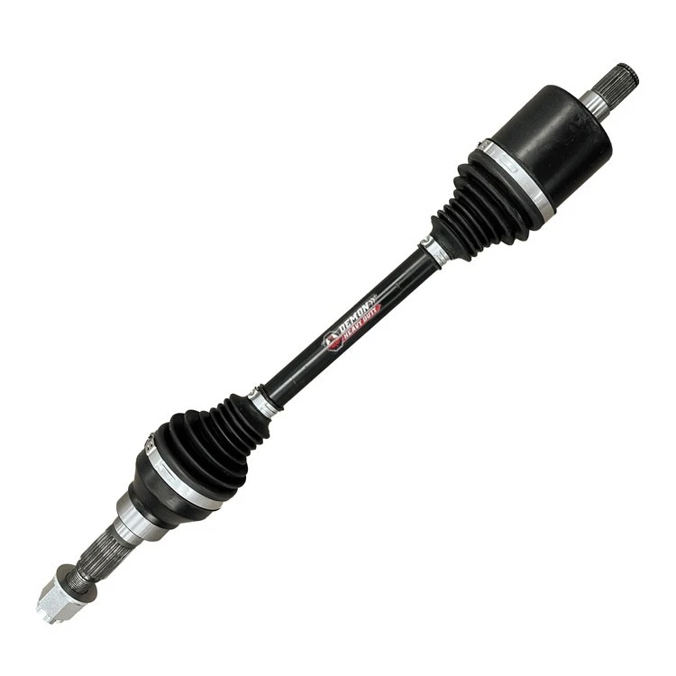 Wiedmann Bros rear heavy-duty axle for Kubota RTV X900 and X1100, shown full length on a white background