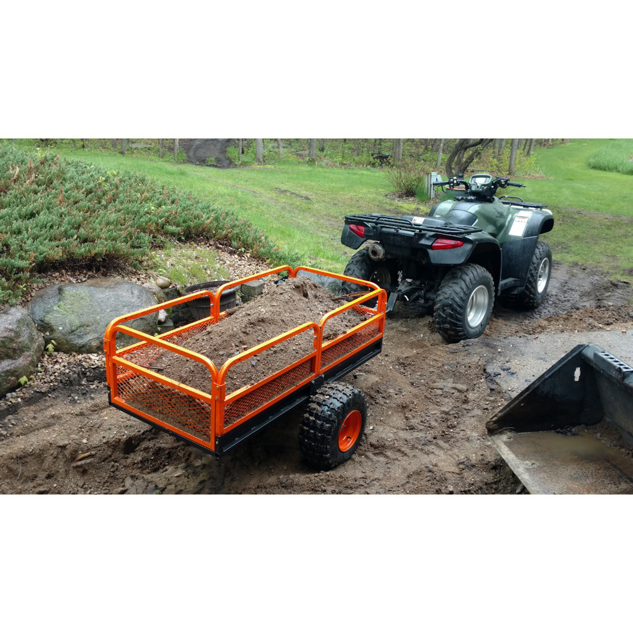 Impact Utility Trailer 1500-lb Capacity 15 cu ft - UTV Parts and