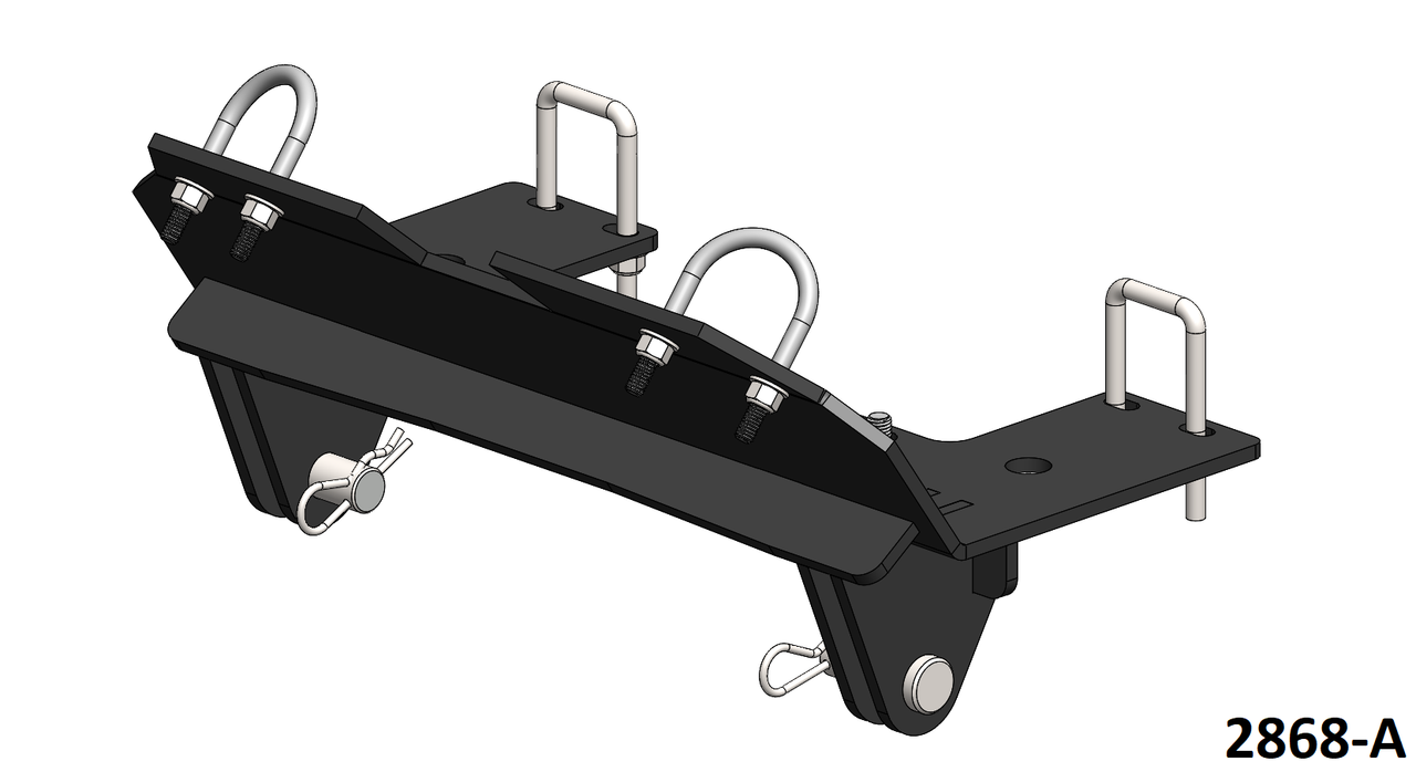 HitchDoc 2868 Eagle UTV plow mount for Odes 1000 Dominator X2, Odes 1000 Dominator X4, Odes 800 Dominator 2, Odes 800...