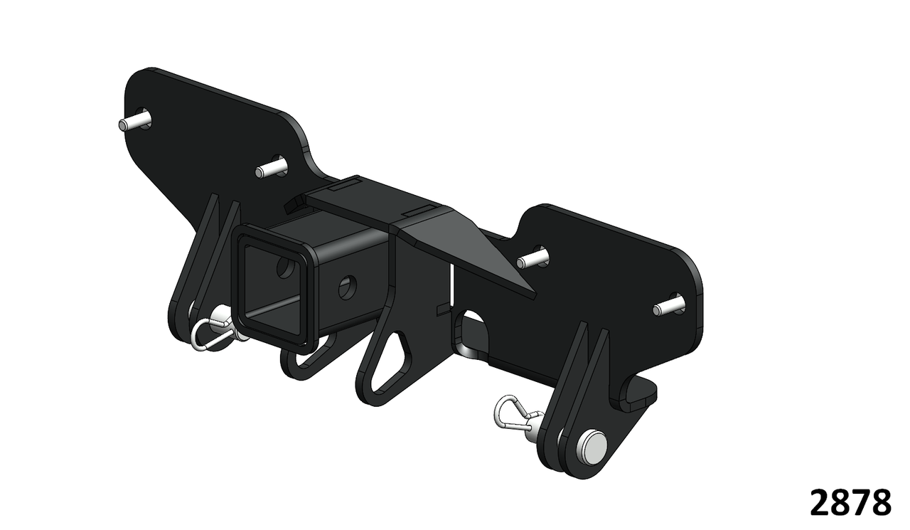 HitchDoc 2878 Eagle UTV plow mount for Arctic Cat Prowler Pro, Arctic Cat Prowler Pro Crew, CAT CUV102D, CAT CUV105D...