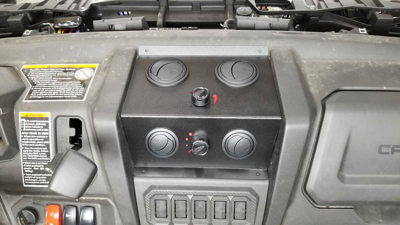 cf moto uforce 1000 ice crusher heater center vents with defrost