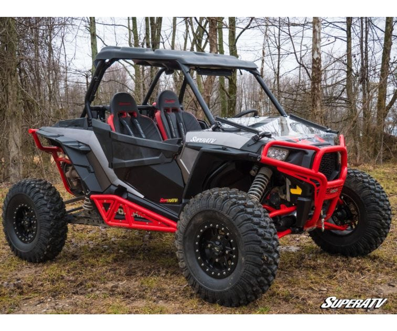 Polaris RZR XP 1000 Scratch Resistant Flip Down Windshield