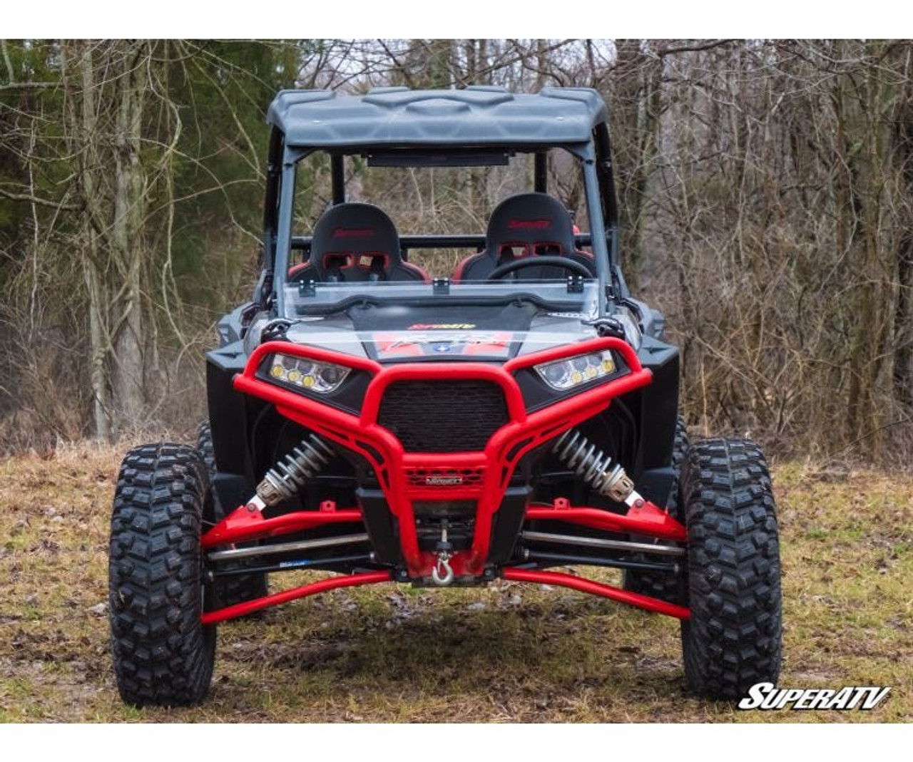 Polaris RZR XP 1000 Scratch Resistant Flip Down Windshield