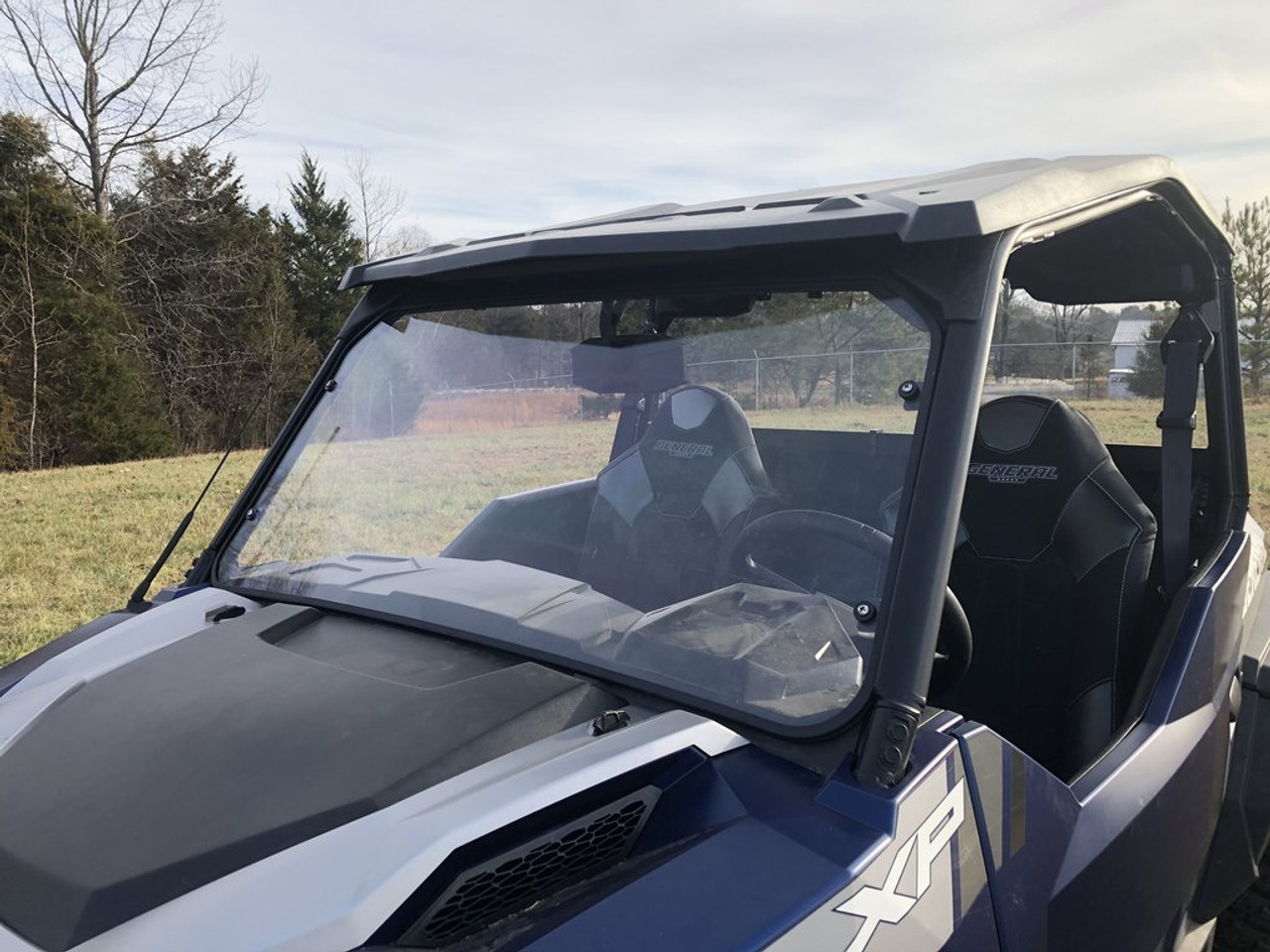 Polaris General 1000 and General XP 1000 Full Windshield