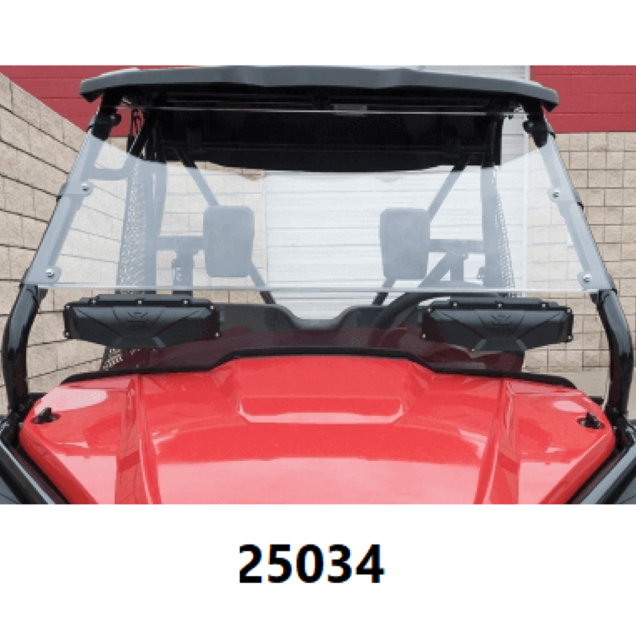 Versa-Vent Hard-Coated Windshield Honda Pioneer