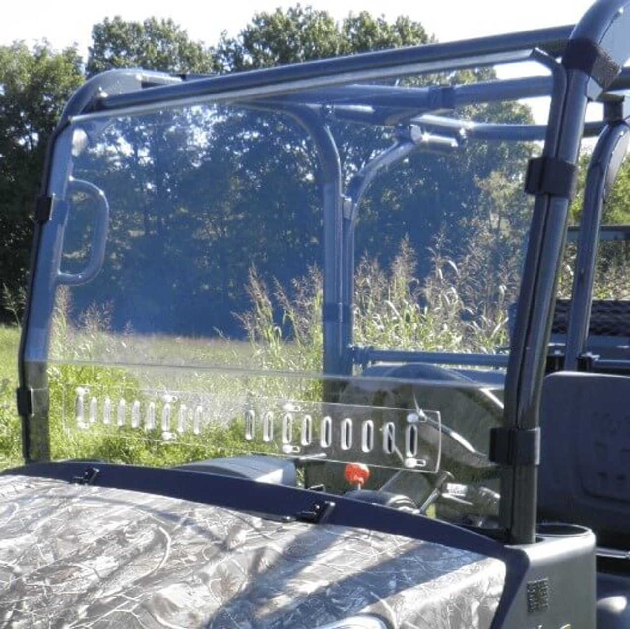 Two-Piece Lexan Windshield w/Adjustable Vents Kubota RTV X1140