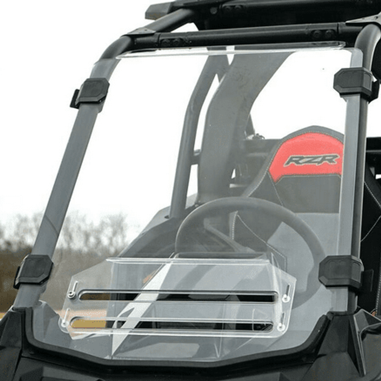 Hard-Coated Aero-Vent Windshield Polaris RZR RS1