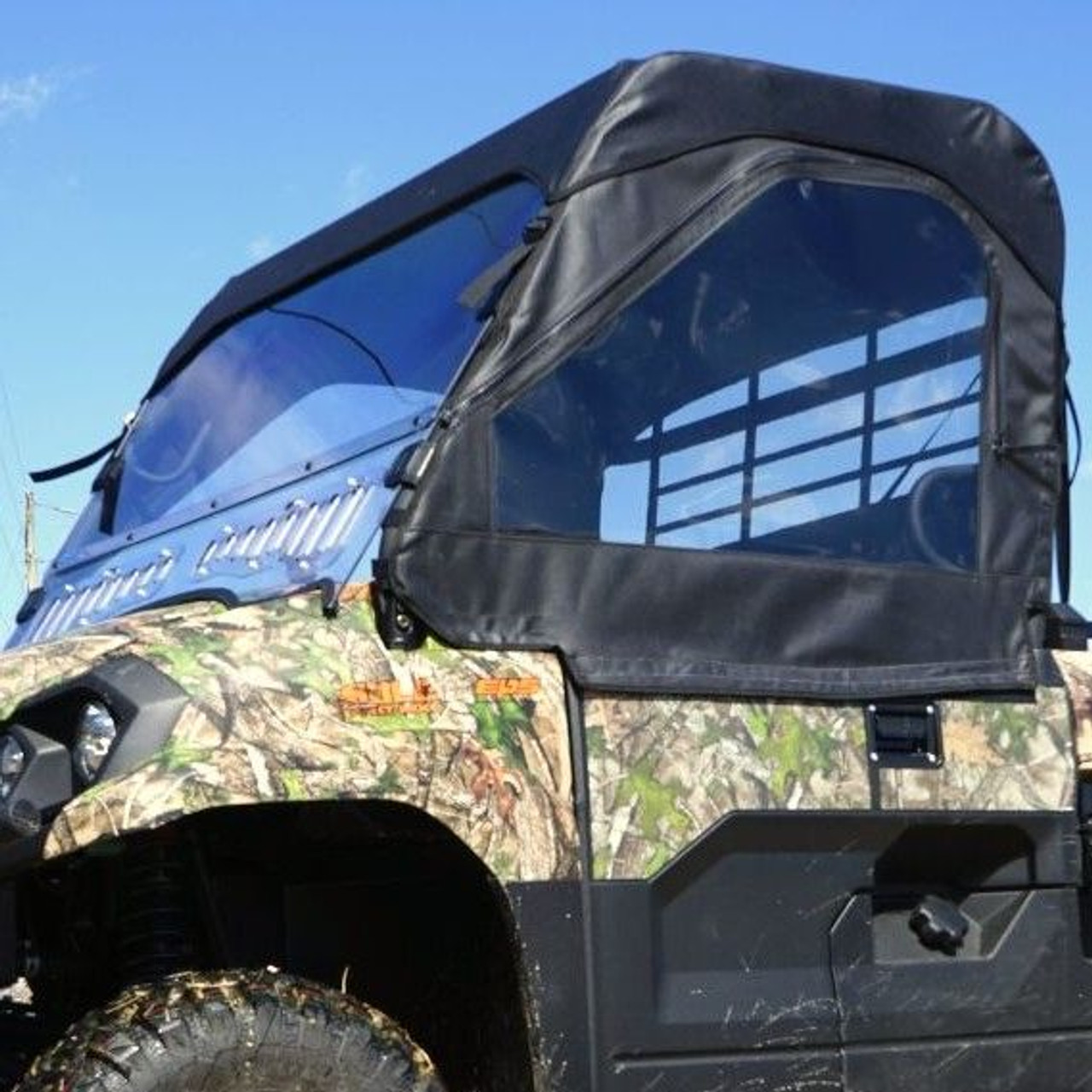 Full Cab Enclosure w/Aero-Vent Windshield Kawasaki Mule Pro MX