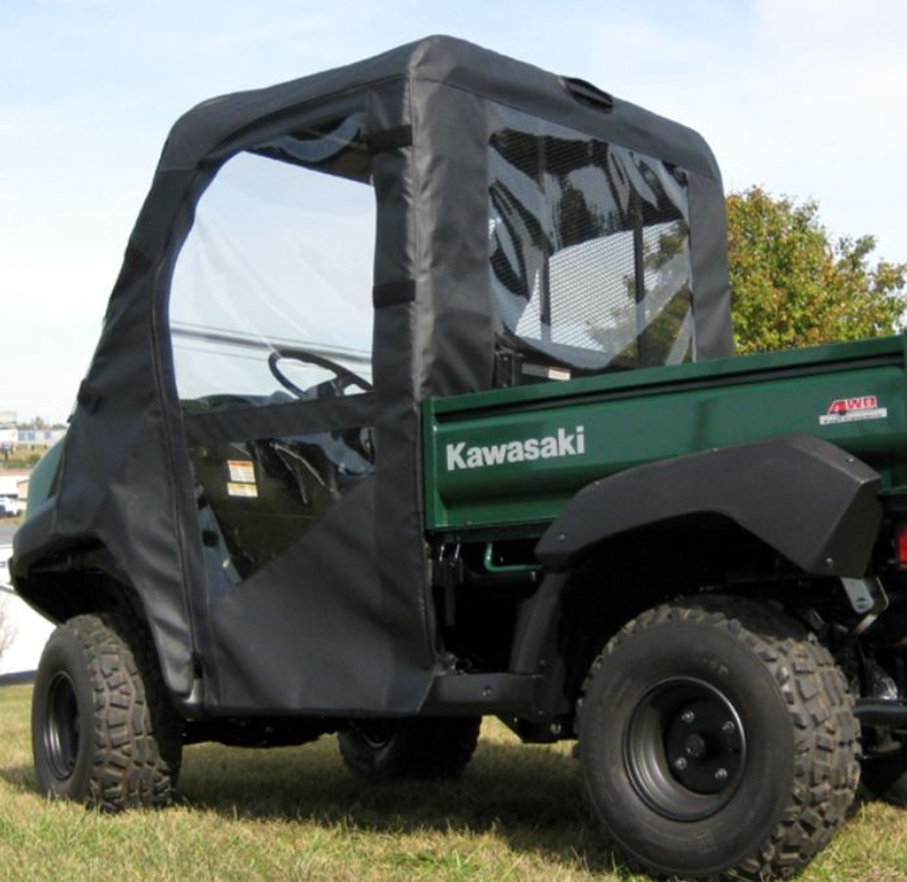 Full Cab Enclosure w/Aero-Vent Windshield Kawasaki Mule 4000/4010