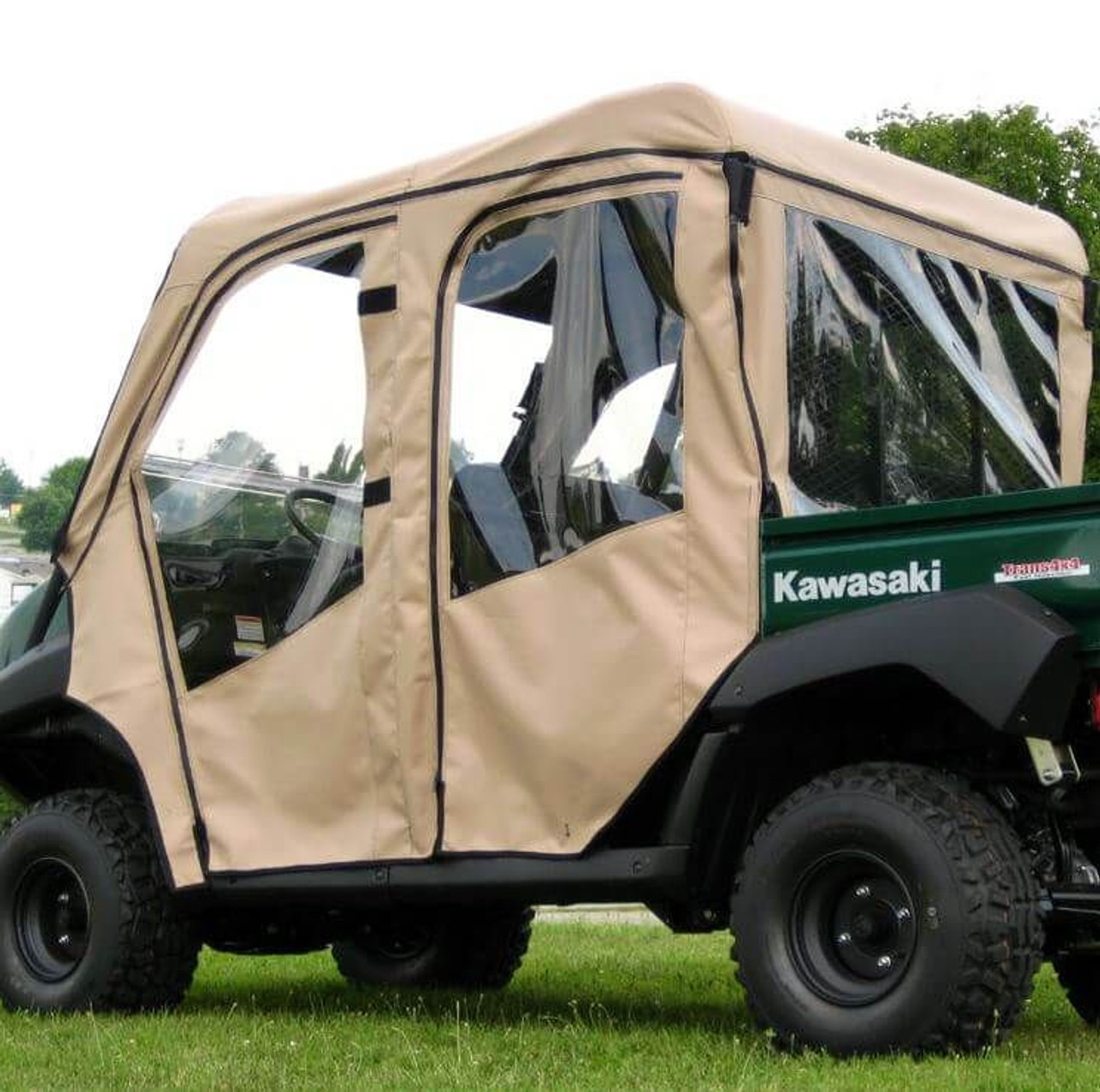 Full Cab w/Folding Windshield Kawasaki Mule Trans