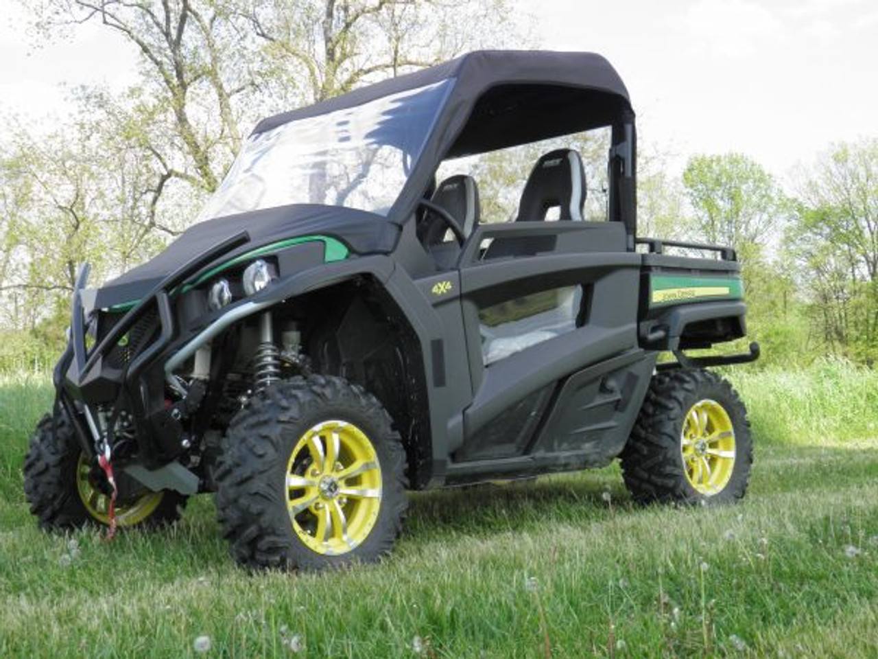 John Deere Gator RSX 850i/860i Vinyl Windshield/Top/Rear Window Combo