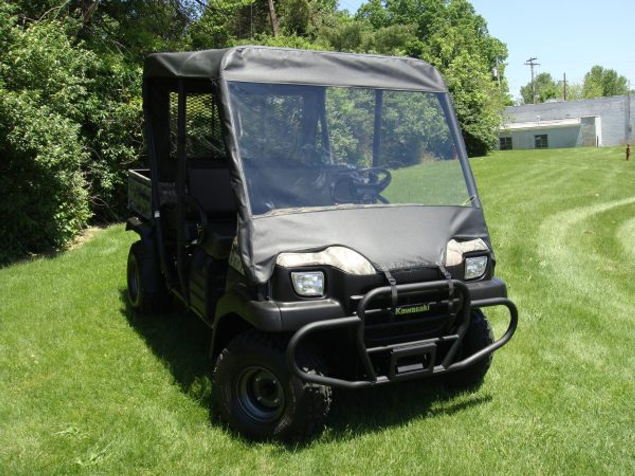 Kawasaki Mule 4000/4010 Trans Vinyl Windshield/Top