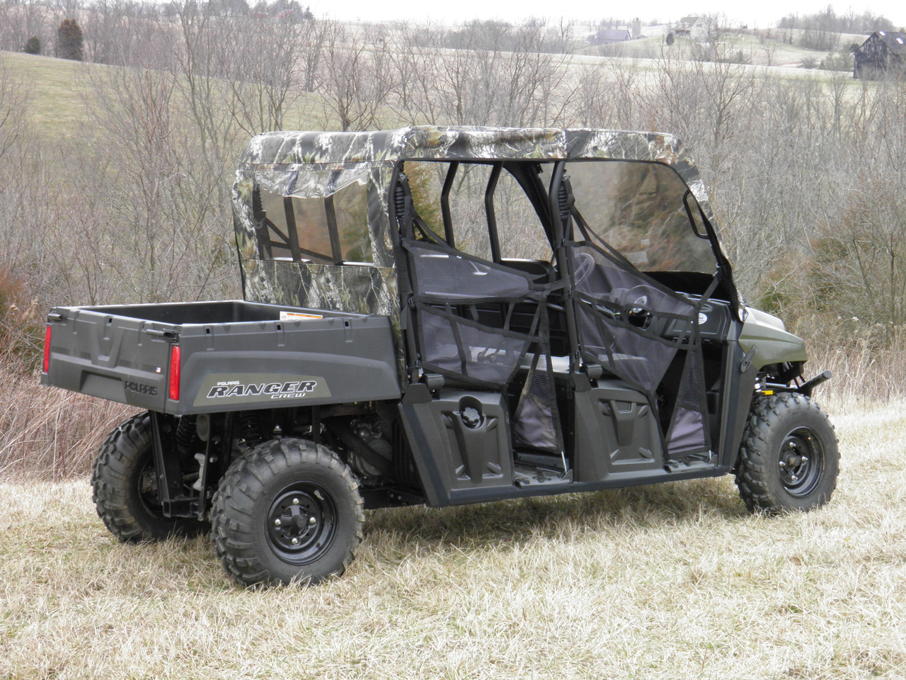 Polaris Ranger 500/700 Vinyl Windshield/Top/Rear Window Combo