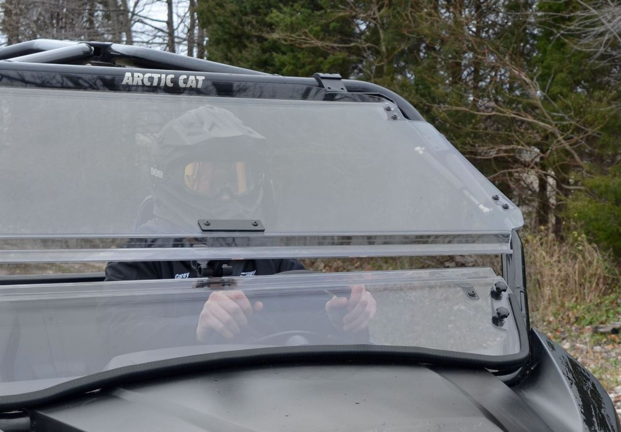 Arctic Cat Wildcat Sport Scratch Resistant Flip-Up Windshield