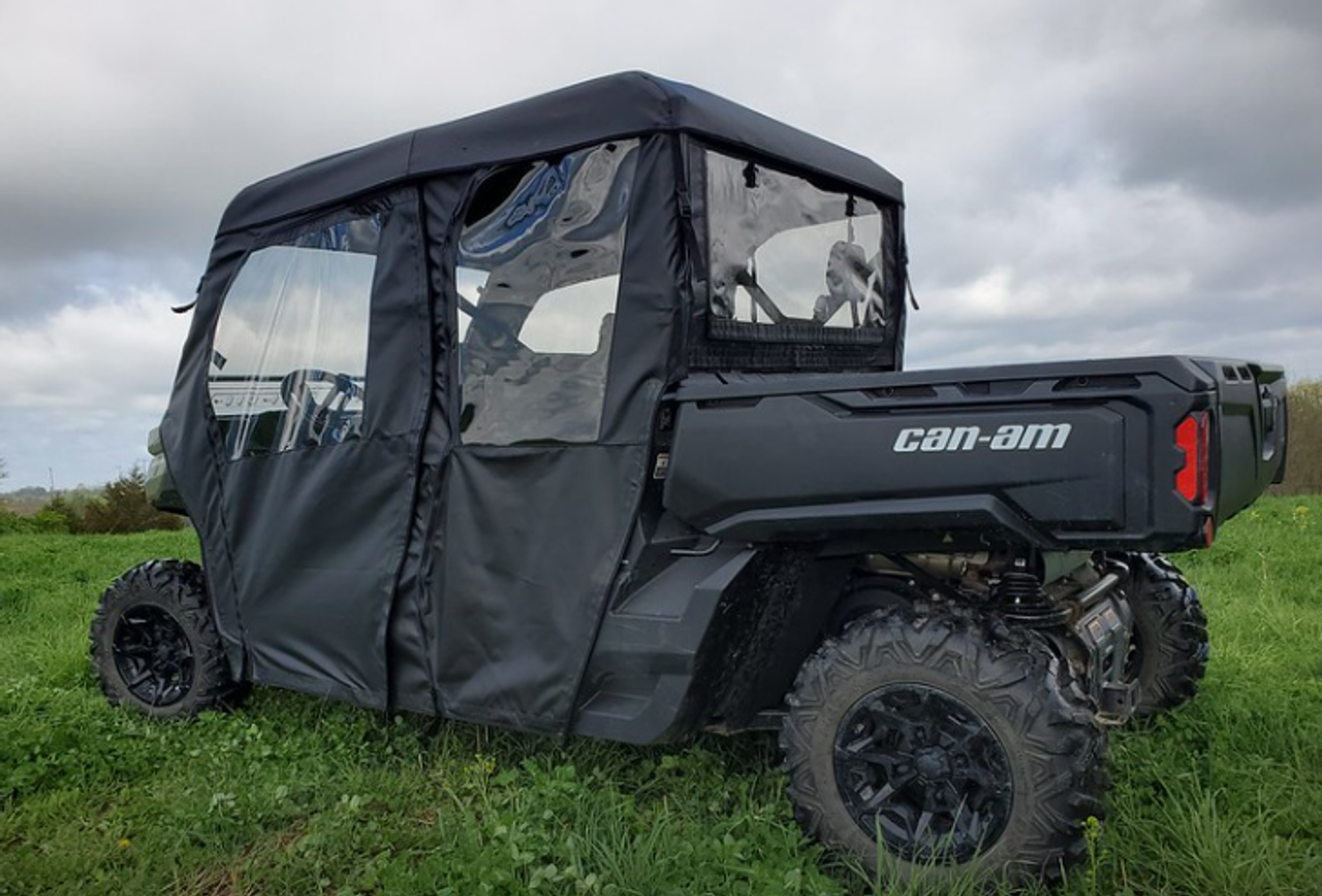 CanAm Defender Max Soft Full Doors/Rear Window Combo