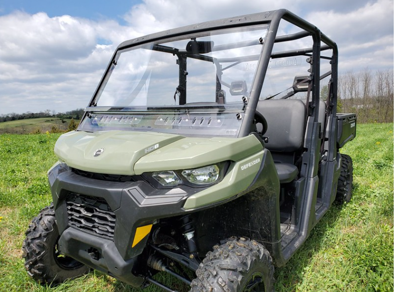 CanAm Defender Max 2-Pc Scratch-Resistant Windshield