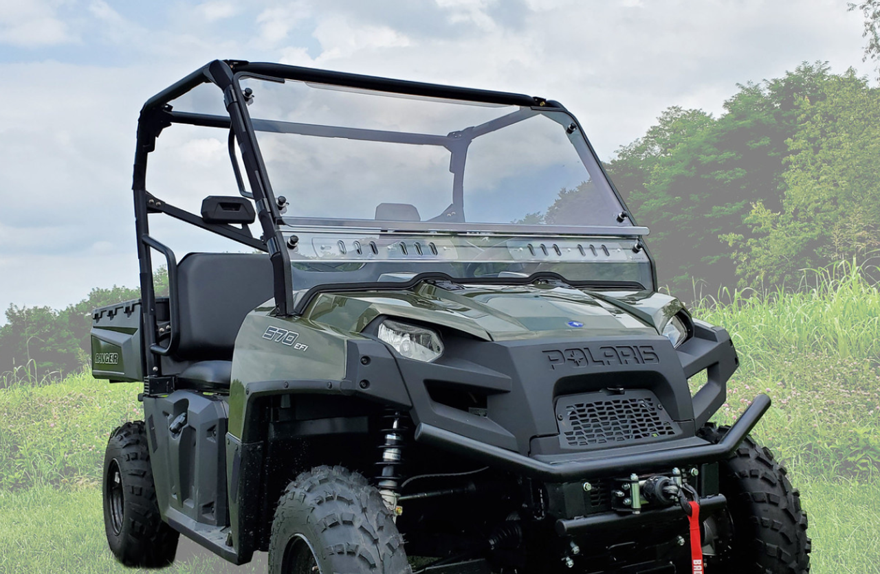 Polaris Ranger FullSize 570-3/6 2-Pc Windshield