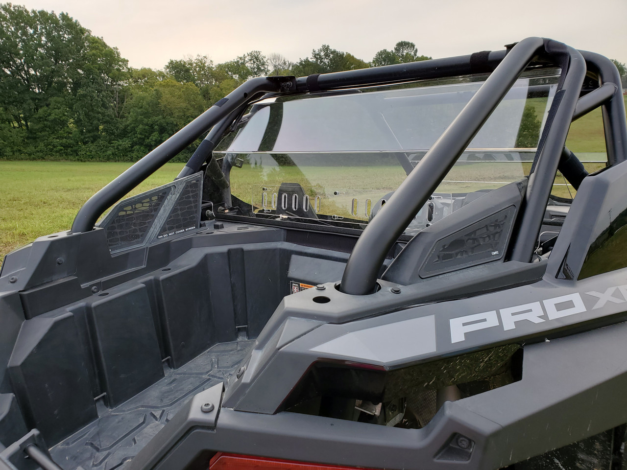 3 Star Polaris RZR ProXP 1-Pc Lexan Back Panel