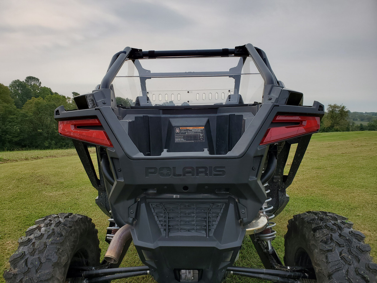 Polaris RZR ProXP 1-Pc Lexan Back Panel