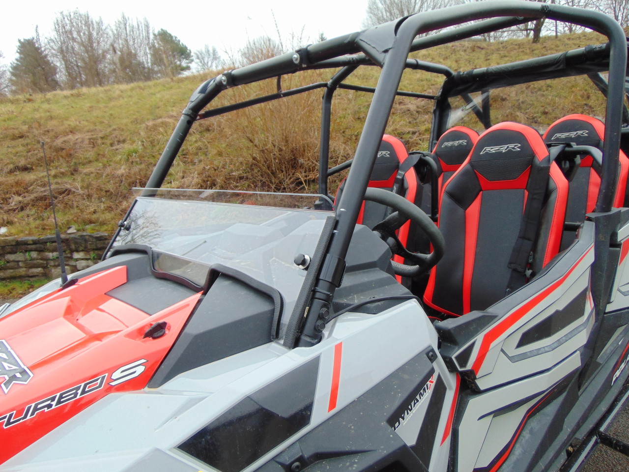 RZR XP Turbo S Half Windshield