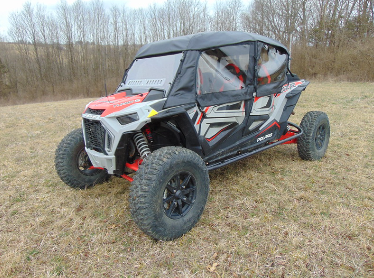 RZR XP 4 Turbo S Soft Doors/Rear Window Combo