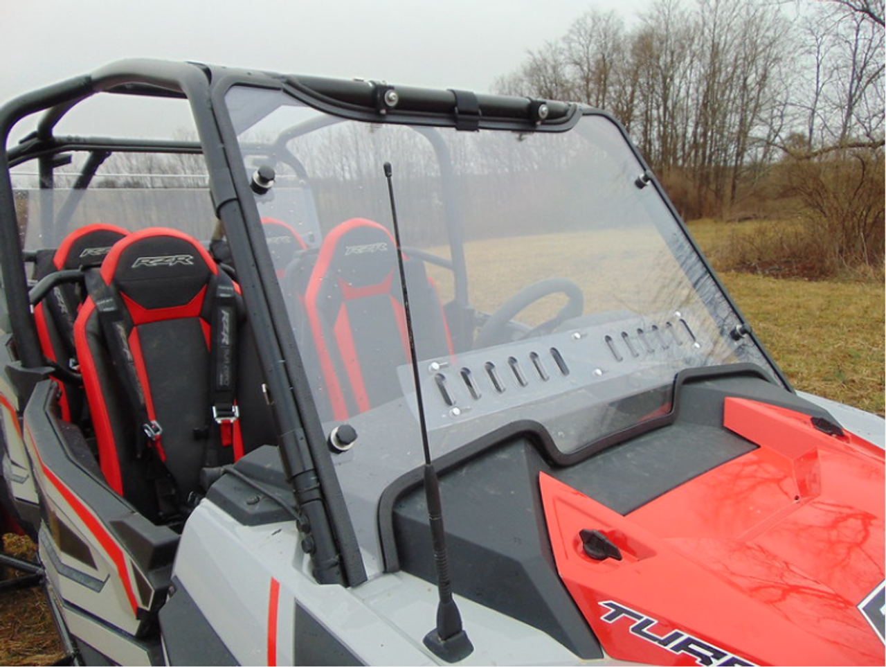 RZR XP 4 Turbo S 1-Pc Scratch-Resistant Windshield