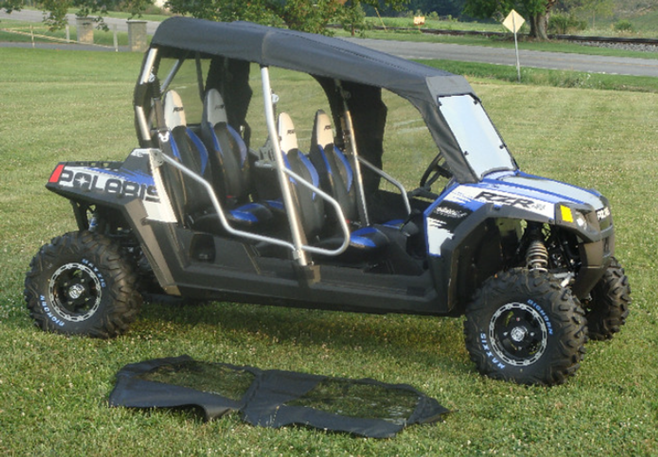 Polaris ('10-'14) RZR XP800-4/XP900-4 Full Cab Enclosure for Hard Windshield