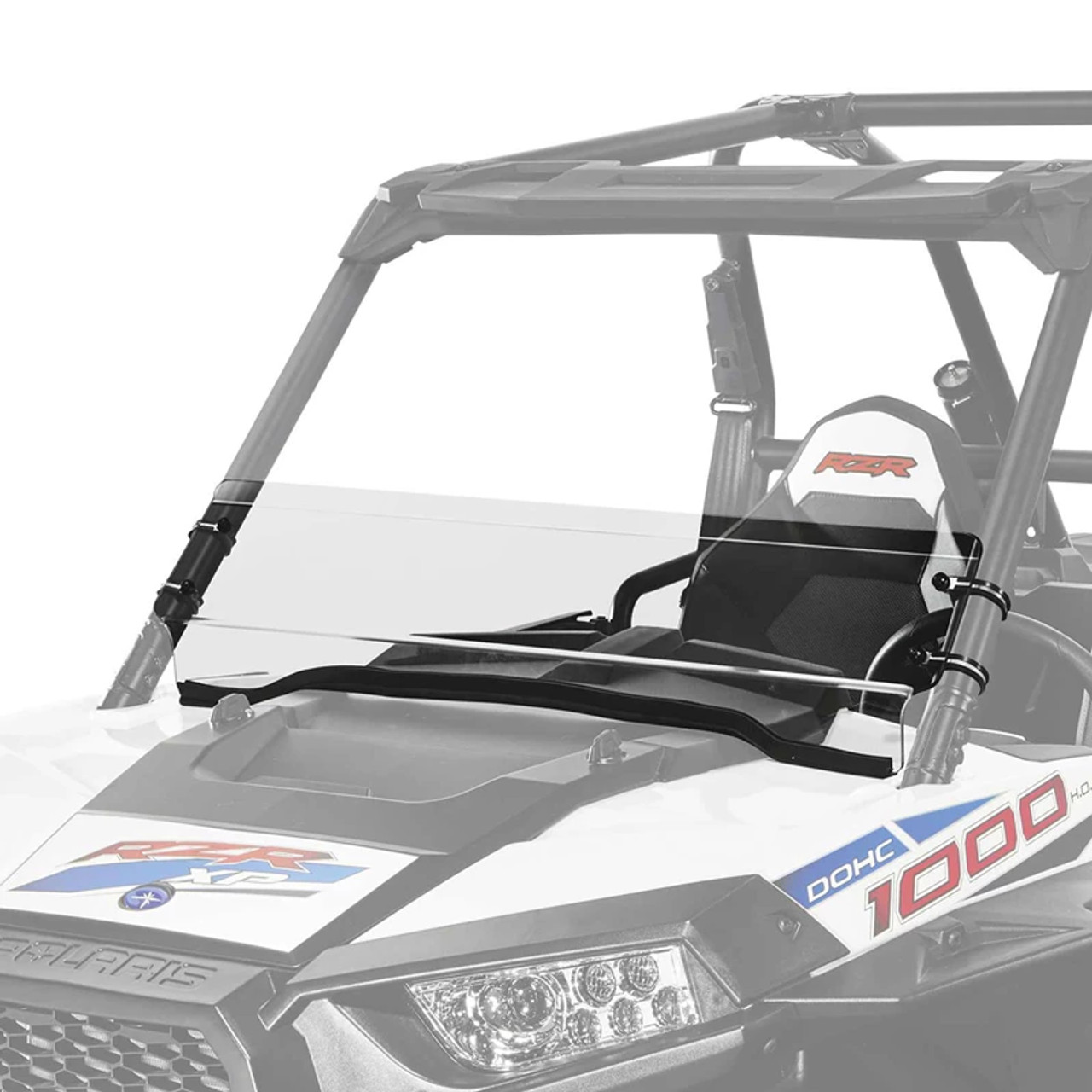 Half Fixed Windshield Polaris RZR