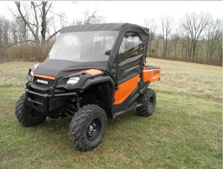 3 Star Honda Pioneer 1000 Full Cab Enclosure w/ Vinyl Windshield