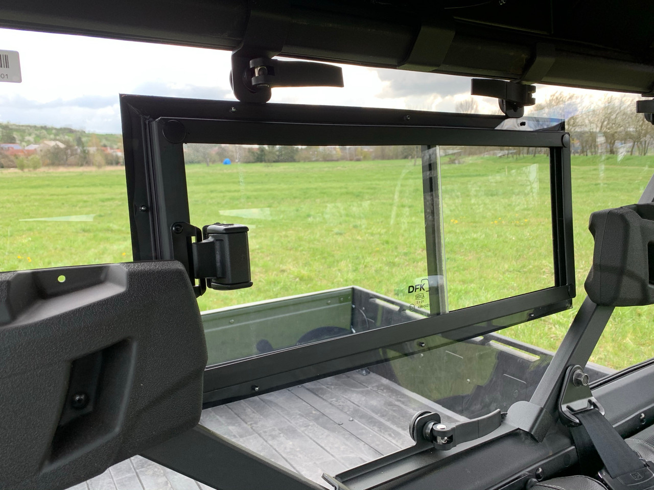 Arctic Cat Prowler Pro 800 Premium hard cab enclosure by HardCabs - steel roof, tilt-out glass windshield, poly doors
